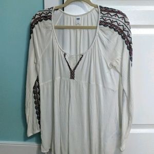 Long sleeved tunic